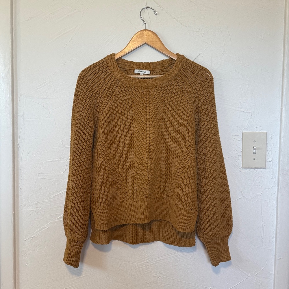 Mustard Madewell Sweater